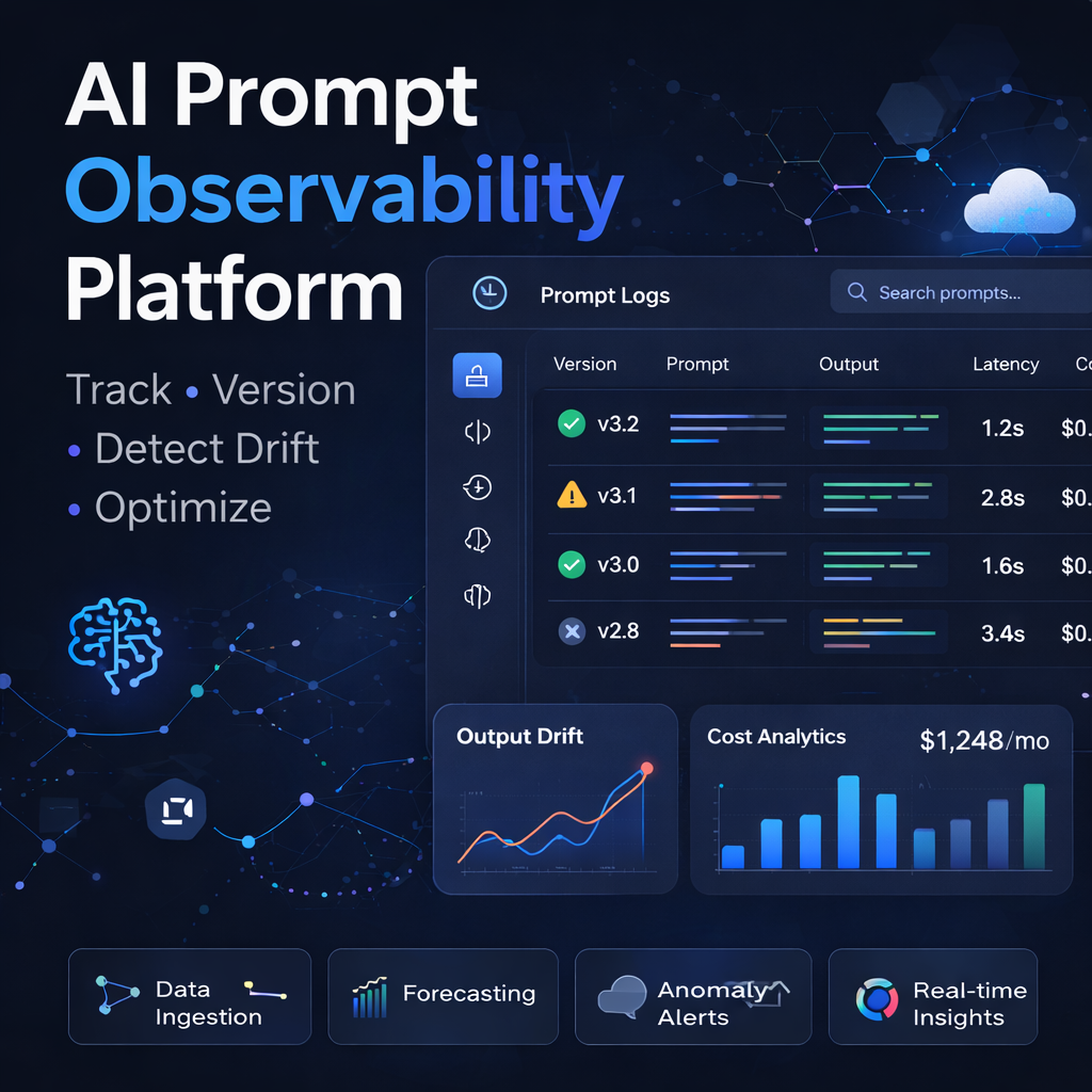 AI Prompt Observability Platform — LLM monitoring and evaluation tool